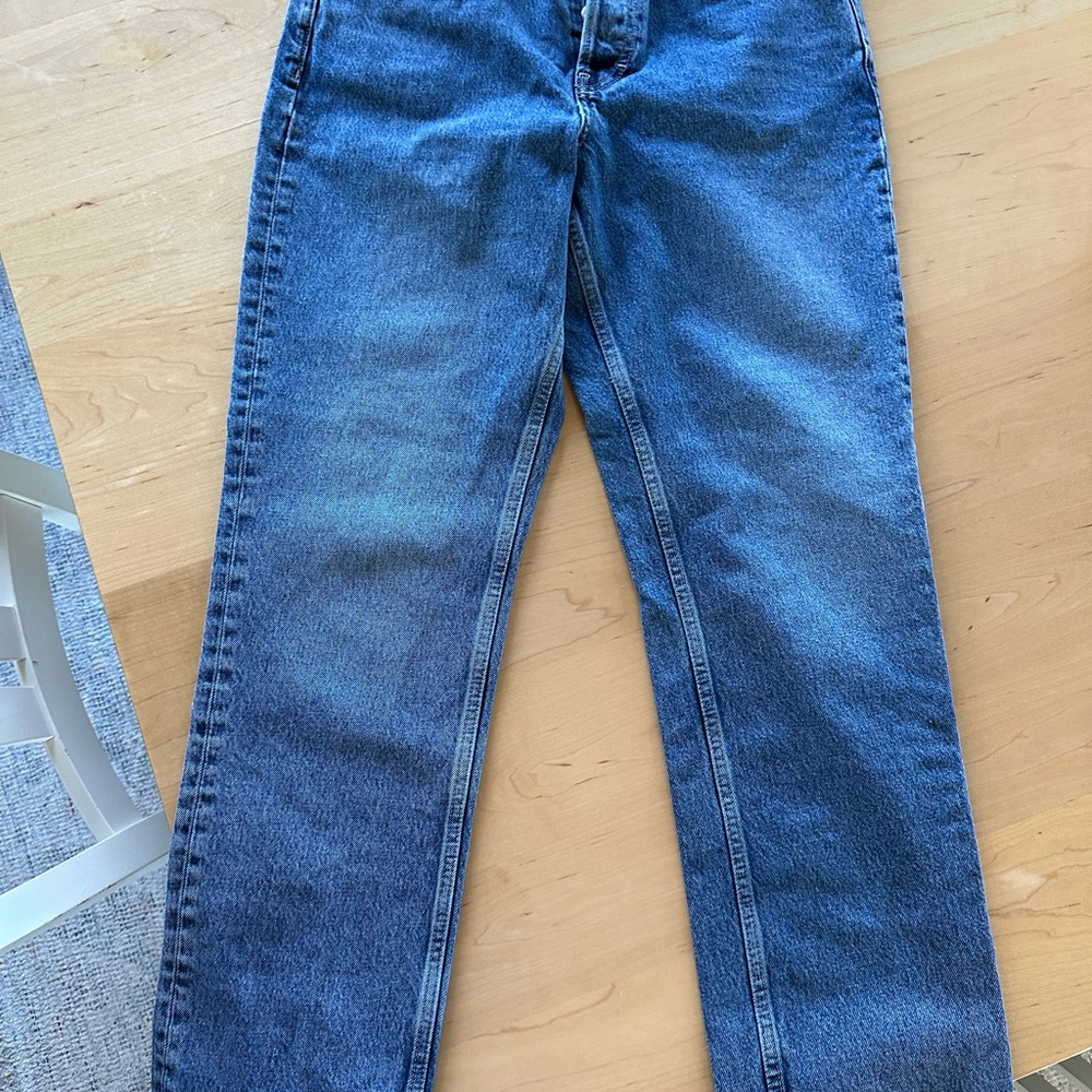 Topshop Blue Denim Jeans